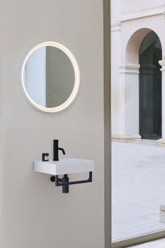 Раковина GSI Nubes 40 9684111 Белая — фото 2, Мини-раковины