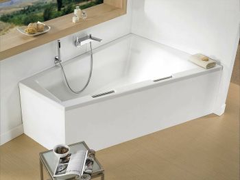 Акриловая ванна Riho Doppio 180x130 B034001005 (BA9100500000000) L без гидромассажа — фото 3, Акриловые ванны