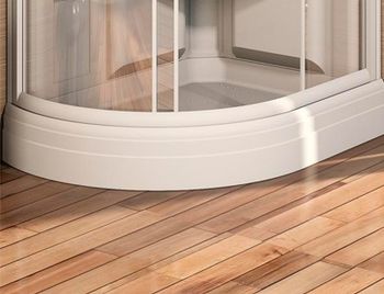 Душевая кабина Radomir Гранд 123x93 R 1-05-1-2-0-1160 профиль Белый стекло прозрачное — фото 4, Душевые кабины