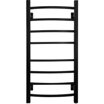 Электрический полотенцесушитель Energy Grand 800x400 RAL 9005 EETRGRAND08040R905M Черный матовый — фото 1, Электрические полотенцесушители