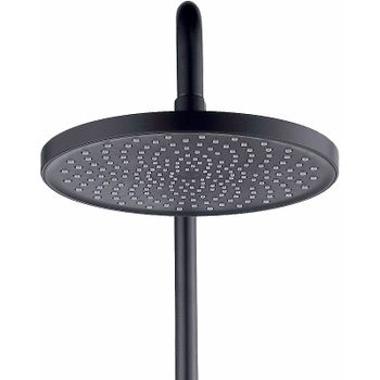 Верхний душ Bond Circle B01-9988 Черный матовый — фото 2, Верхние души