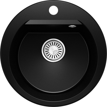 Кухонная мойка Polygran ATOL-460 (№316 Космос) — фото 1, Кухонные мойки