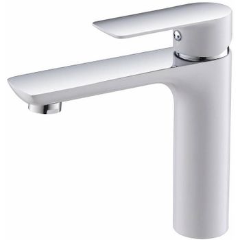 Смеситель для раковины Orans K-1035 W 1035kw0 Хром Белый — фото 1, Смесители для раковины