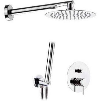 Душевая система Remer X-Style X09S02 Хром — фото 1, Встраиваемые душевые комплекты