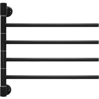 Электрический полотенцесушитель Energy I chrome G4 RAL 9005 EETR00IG400000R905M Черный матовый — фото 1, Электрические полотенцесушители