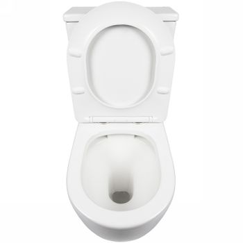 Унитаз компакт Bond F01-00 Белый с бачком и сиденьем Микролифт — фото 6, Напольные унитазы