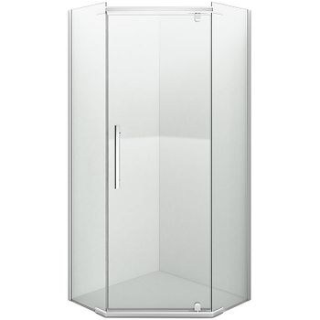 Душевой уголок Erlit Comfort 90х90 ER10109V-C1 профиль Хром стекло прозрачное — фото 1, Душевые уголки трапеция