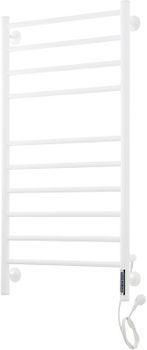 Электрический полотенцесушитель Domoterm Медея DMT Медея П10 500x1000 EK R Белый матовый — фото 4, Электрические полотенцесушители