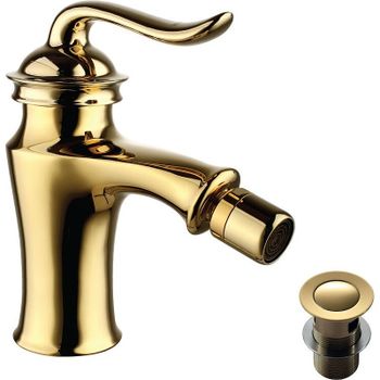 Смеситель для биде Lemark Brava LM4708G Золото — фото 1, Смесители для биде