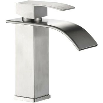 Смеситель для раковины Haiba HB12815 Нержавеющая сталь — фото 1, Смесители для раковины