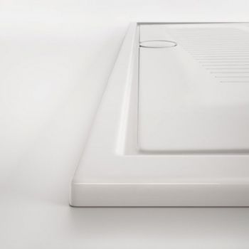Керамический поддон для душа Hatria Lif H3 120x70 Y1ZZ01 Белый — фото 7, Керамические душевые поддоны