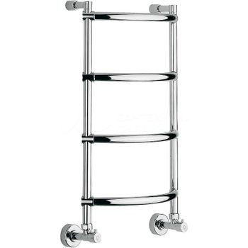 Водяной полотенцесушитель Margaroli Luna 432-4 4323704CRN Хром — фото 1, Водяные полотенцесушители