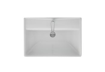 Q, 70 см, мебельный умывальник, керамический — фото 3, Мини-раковины