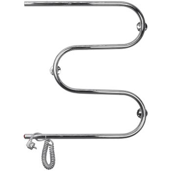 Электрический полотенцесушитель Domoterm М-образный DMT 107-25 60x60 EK L Хром — фото 1, Электрические полотенцесушители