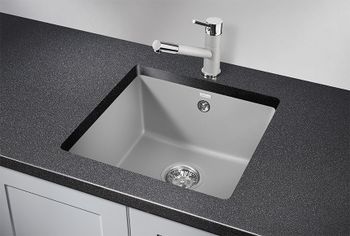 Granula-4451, АЛЮМИНИУМ, кухонная мойка, кварц — фото 2, Кухонные мойки