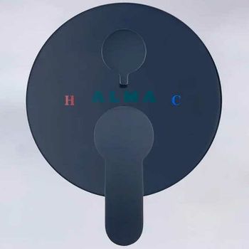 Душевая система ALMAes Sakari TVZ-0890 Черная матовая — фото 11, Встраиваемые душевые комплекты