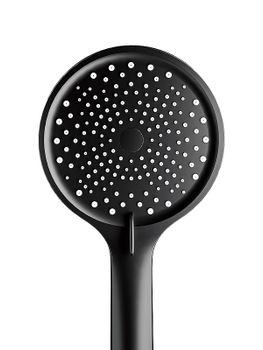 Душевая система AQUAme AQM8002B Черная матовая — фото 4, Душевые стойки