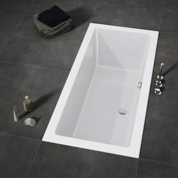 Акриловая ванна Riho Lugo 160x70 B138001005 (BT0700500000000) без гидромассажа — фото 4, Акриловые ванны