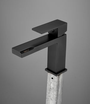 Смеситель для раковины Belz B613-7 B10613-7 Черный — фото 3, Смесители для раковины