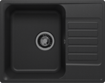 Кухонная мойка QUARTZBOND BOND-600 (Уголь) — фото 1, Кухонные мойки
