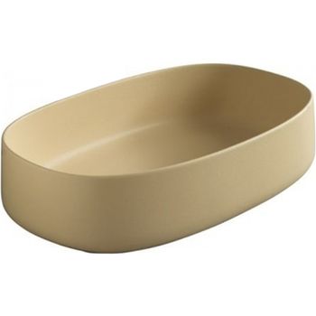 Раковина-чаша Artceram Cognac 55 COL003 12 00 Giallo zinco — фото 1, Раковины накладные