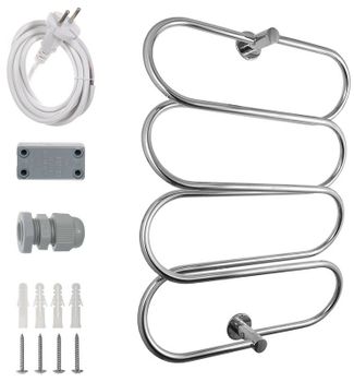 Электрический полотенцесушитель Energy Aura 800х600 EETR0AURA0806000000 Хром — фото 5, Электрические полотенцесушители