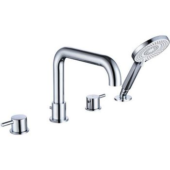 Смеситель на борт ванны Caprigo Don 53-410-CRM Хром — фото 1, Смесители на борт ванны