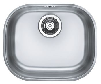 Мойка для кухни VARIANT 20 SAT-90 420X340X175 слив вдоль длинной стороны в комп. с сифоном 1130550, — фото 1, Кухонные мойки