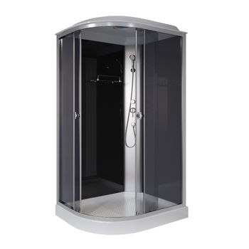 Душевая кабина Niagara Eco E120/80/13R/TN (120х80х215) низкий поддон(13см),стекло тонированное,3 мес — фото 3, Душевые кабины