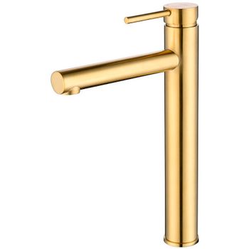 Смеситель для раковины Caprigo Don 53-023-BRG Золото матовое — фото 1, Смесители для раковины