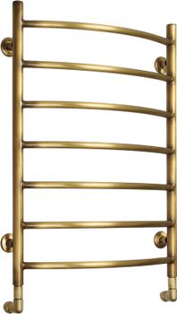 Водяной полотенцесушитель Domoterm Калипсо П7 500*700 Античная бронза — фото 4, Водяные полотенцесушители