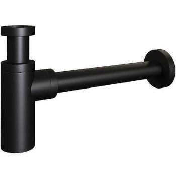 Сифон для раковины CeramaLux С-058MB Черный матовый — фото 1, Сифоны для раковины