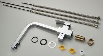 Смеситель для кухни ALMAes Rona AS-875-01 Хром — фото 2, Смесители для кухни