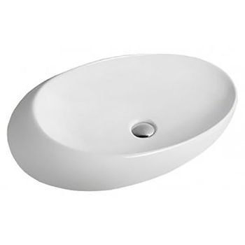 Раковина CeramaLux 69 7807 Белая — фото 1, Раковины накладные