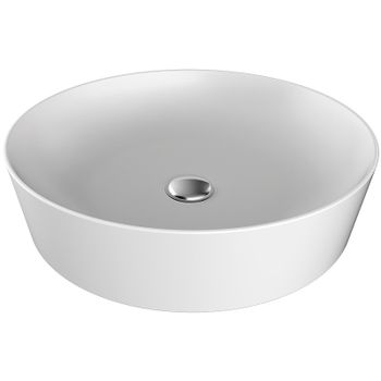 Раковина-чаша Creavit Ultra 40 UL140-00CB00E-0000 Белая — фото 1, Раковины накладные