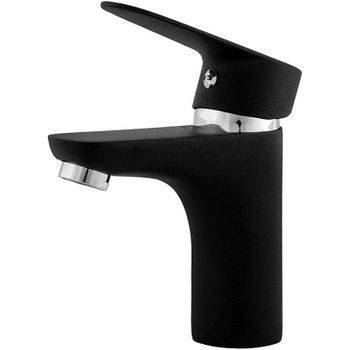 Смеситель для раковины Melodia della vita Moderno MDV35120_bk Черный — фото 7, Смесители для раковины