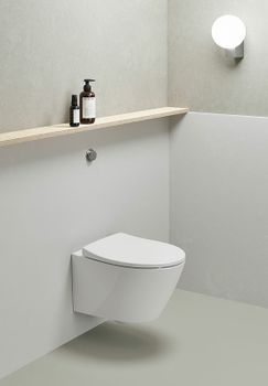 Унитаз GSI Modo 981611 подвесной без сиденья — фото 2, Подвесные унитазы