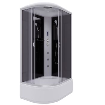 Душевая кабина Niagara Classic NG-2510-14RF (120х80х215) высокий поддон(40см),стекло тонированное,4  — фото 1, Душевые кабины