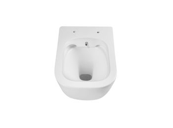 Унитаз подвесной с функцией биде безободковый фарфоровый AQUATEK ДИВА AQ2012B-00 510*350*360 мм, гор — фото 4, Подвесные унитазы