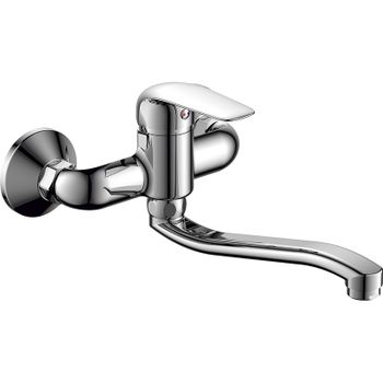 Смеситель для кухни Rush Fiji FI1835-28 Хром — фото 1, Смесители для кухни