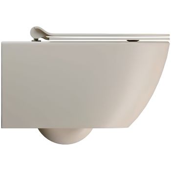 Унитаз GSI Pura 881508 подвесной Creta opaco без сиденья — фото 8, Подвесные унитазы