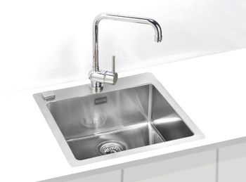 Мойка для кухни PURE 30 KMB-90 515X525 в компл. с сифоном 1127252, — фото 4, Кухонные мойки