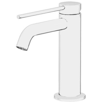 Смеситель для раковины Gattoni Circle Two 9142/91BO Белый матовый — фото 1, Смесители для раковины