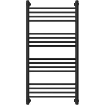 Водяной полотенцесушитель Сунержа Богема+ прямая 1000х500 31-0220-1050 Черный матовый — фото 1, Водяные полотенцесушители