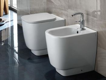 Унитаз Hatria Fusion 48 YXZK приставной без сиденья — фото 2, Приставные унитазы