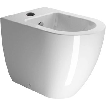 Биде GSI Pura 8869111 Белое — фото 1, Биде напольные