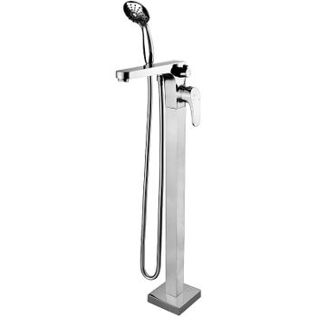 Смеситель для ванны Lemark Shift LM4344C Хром — фото 1, Смесители напольные