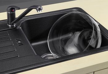 Смеситель для кухни Blanco Daras 524180 Антрацит — фото 4, Смесители для кухни