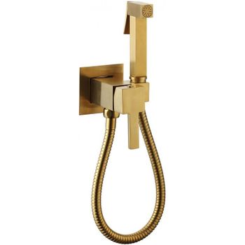 Гигиенический душ со смесителем CeramaLux KBS/007 Золото матовое — фото 1, Гигиенические души