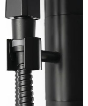 Смеситель для ванны Lemark Bronx LM3744BL Черный — фото 5, Смесители напольные